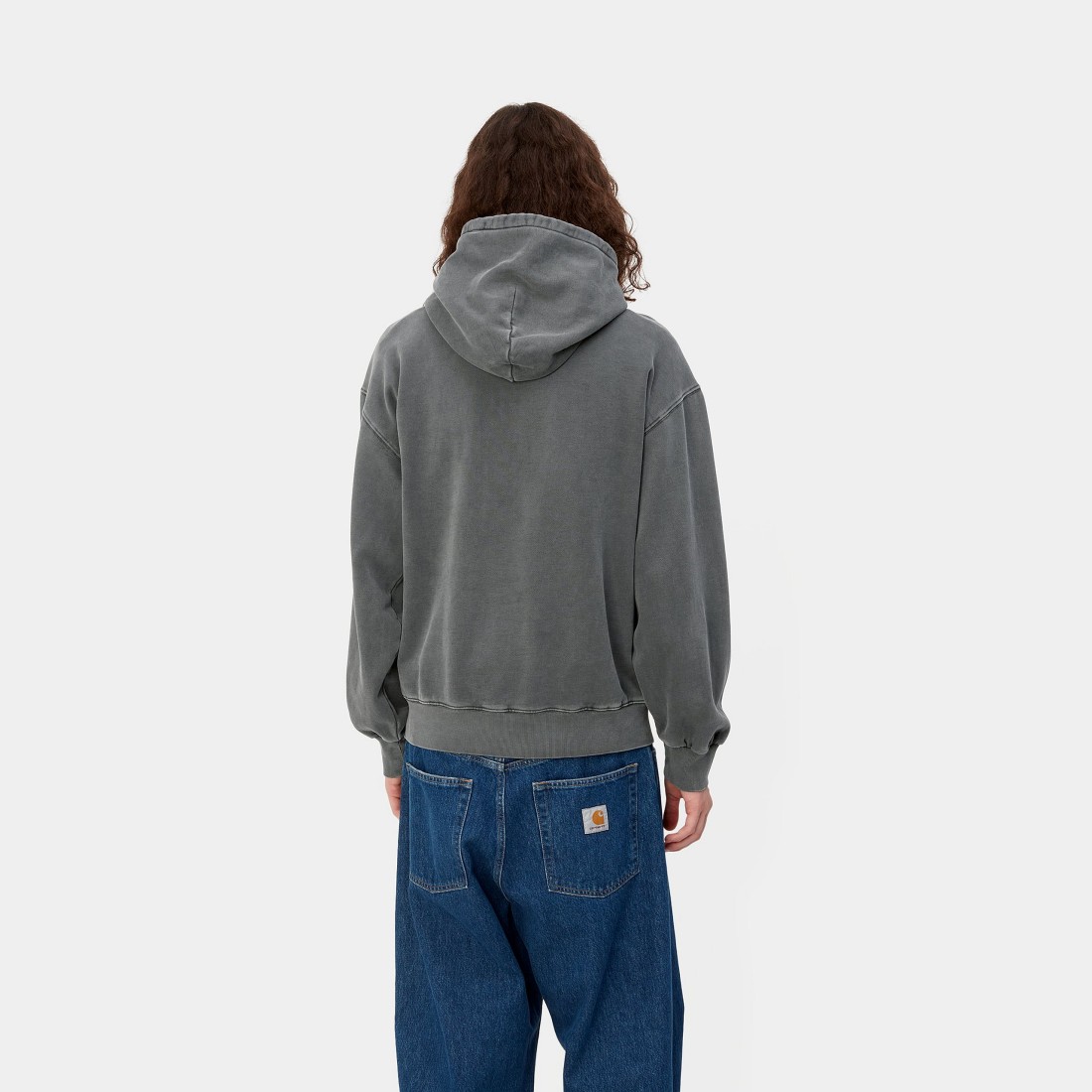 Hooded Vista Sweat Graphite / Garment Dyed Carhartt Wip