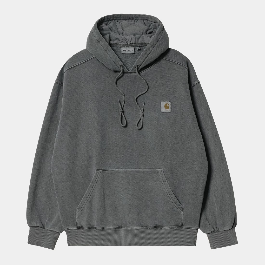 Hooded Vista Sweat Graphite / Garment Dyed Carhartt Wip