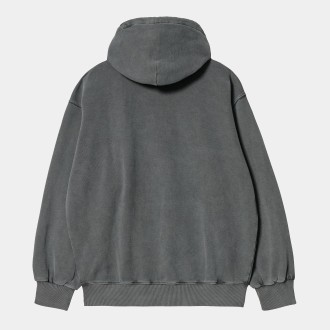 Hooded Vista Sweat Graphite / Garment Dyed Carhartt Wip