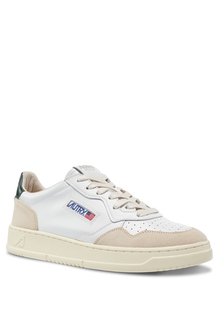 Basket Medalist Low Leather / Suede White / Mountain Autry