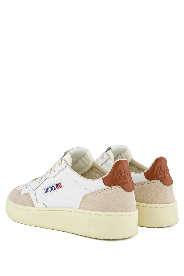 Basket Medalist Low Leather / Suede White / Coco shl Autry