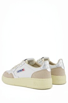 Medalist Low Leather / Suede White / Silver Autry