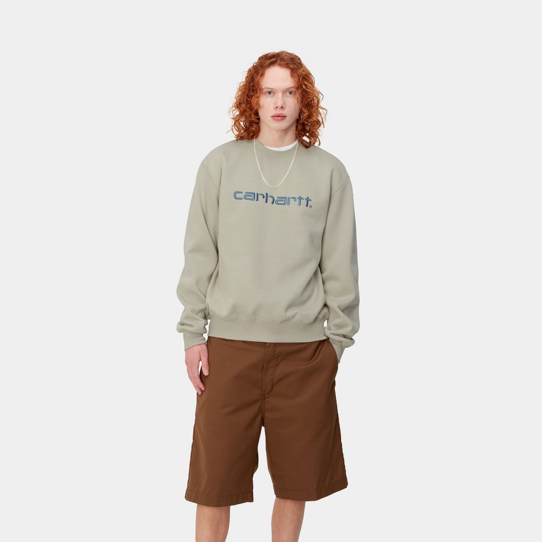 Carhartt Sweat  Beryl / Sorrent Carhartt WIP