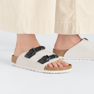 Zürich Tech Suede Leather Antique White Birkenstock