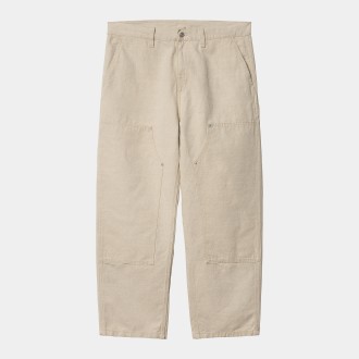 Walter Double Knee Pant Natural Rinsed Carhartt WIP