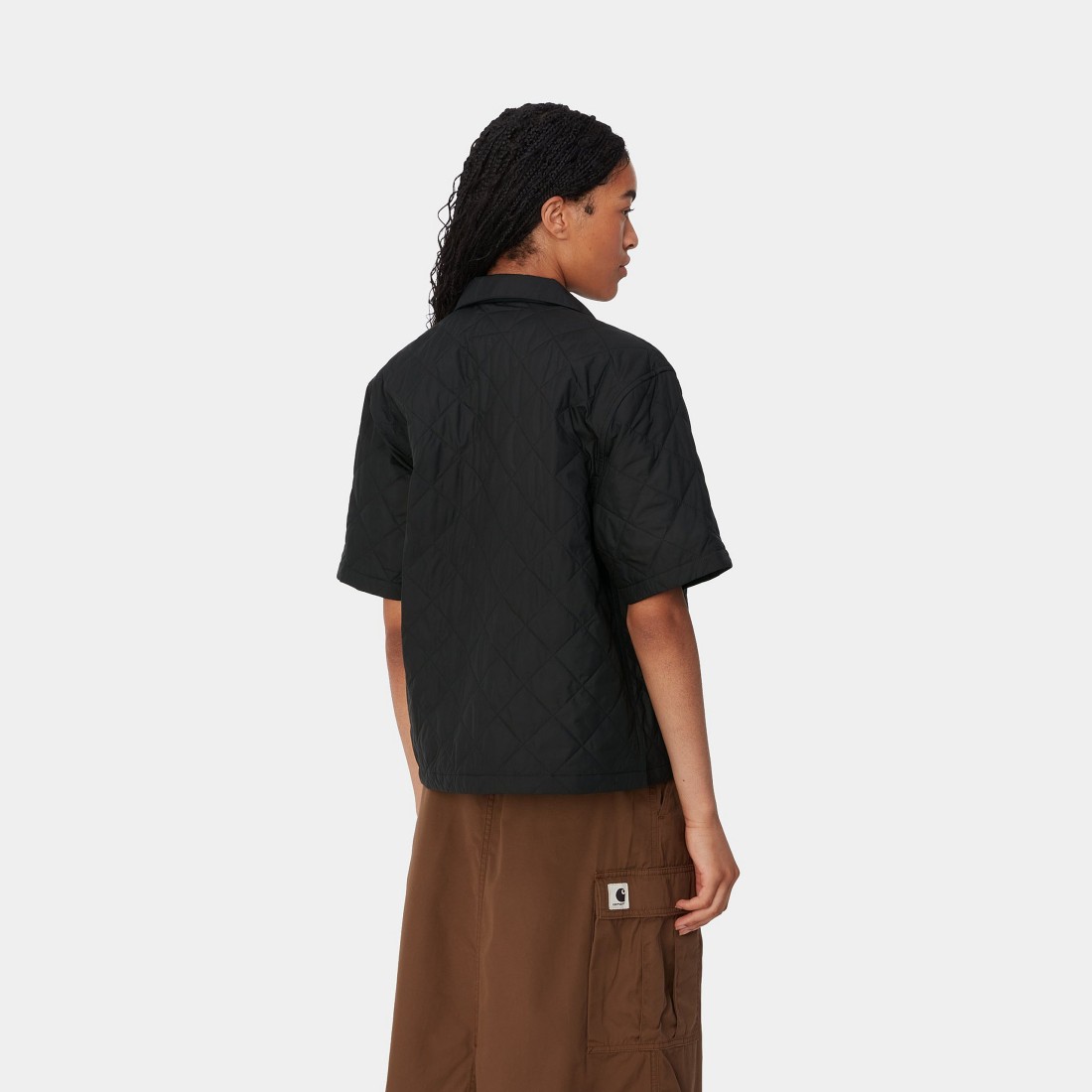 W' S/S Laurens Shirt Jac Black Carhartt WIP