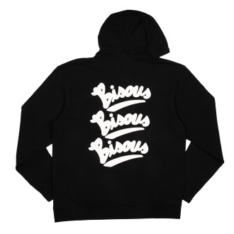 Hoodie Unisex Gianni Black Bisous Skateboards