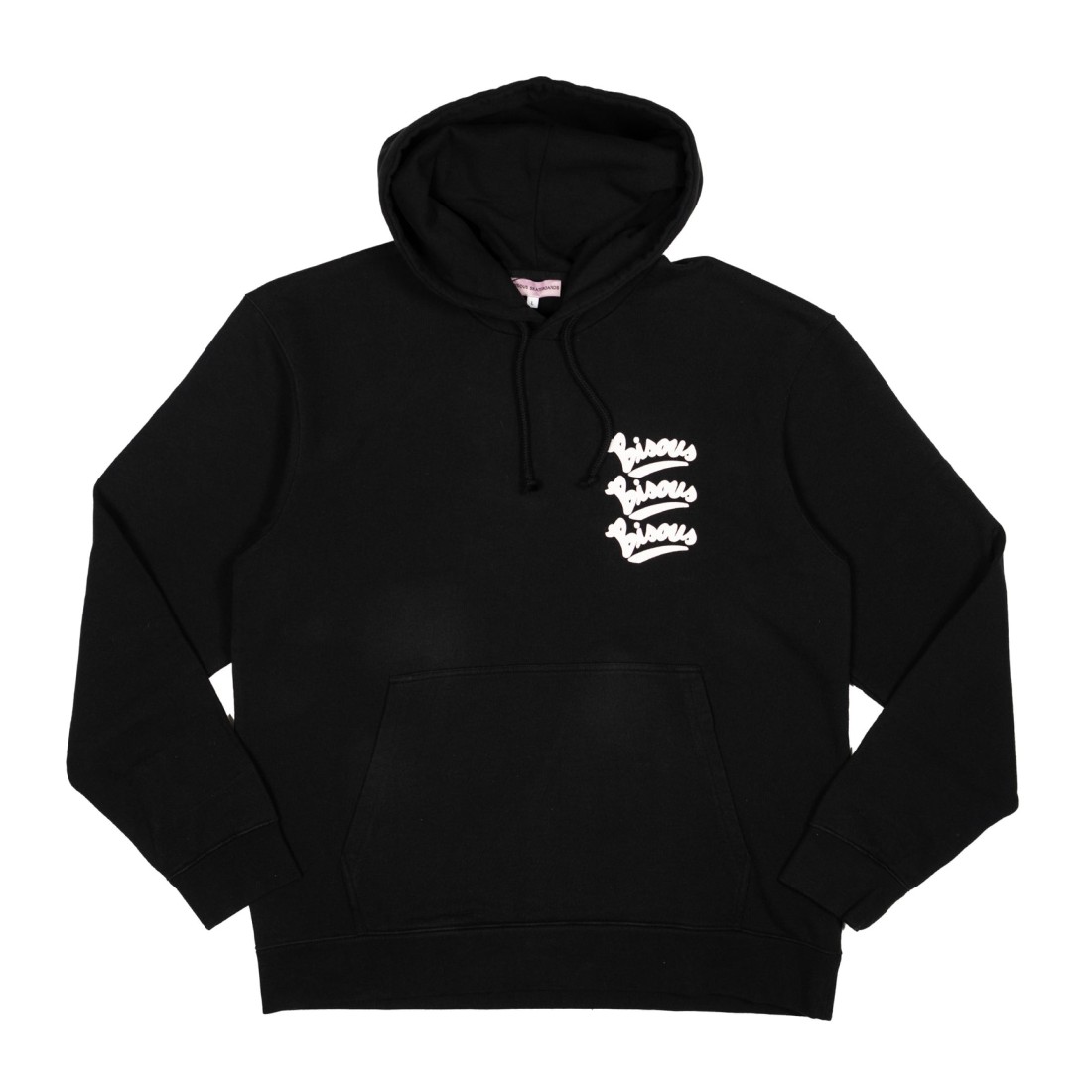 Hoodie Unisex Gianni Black Bisous Skateboards