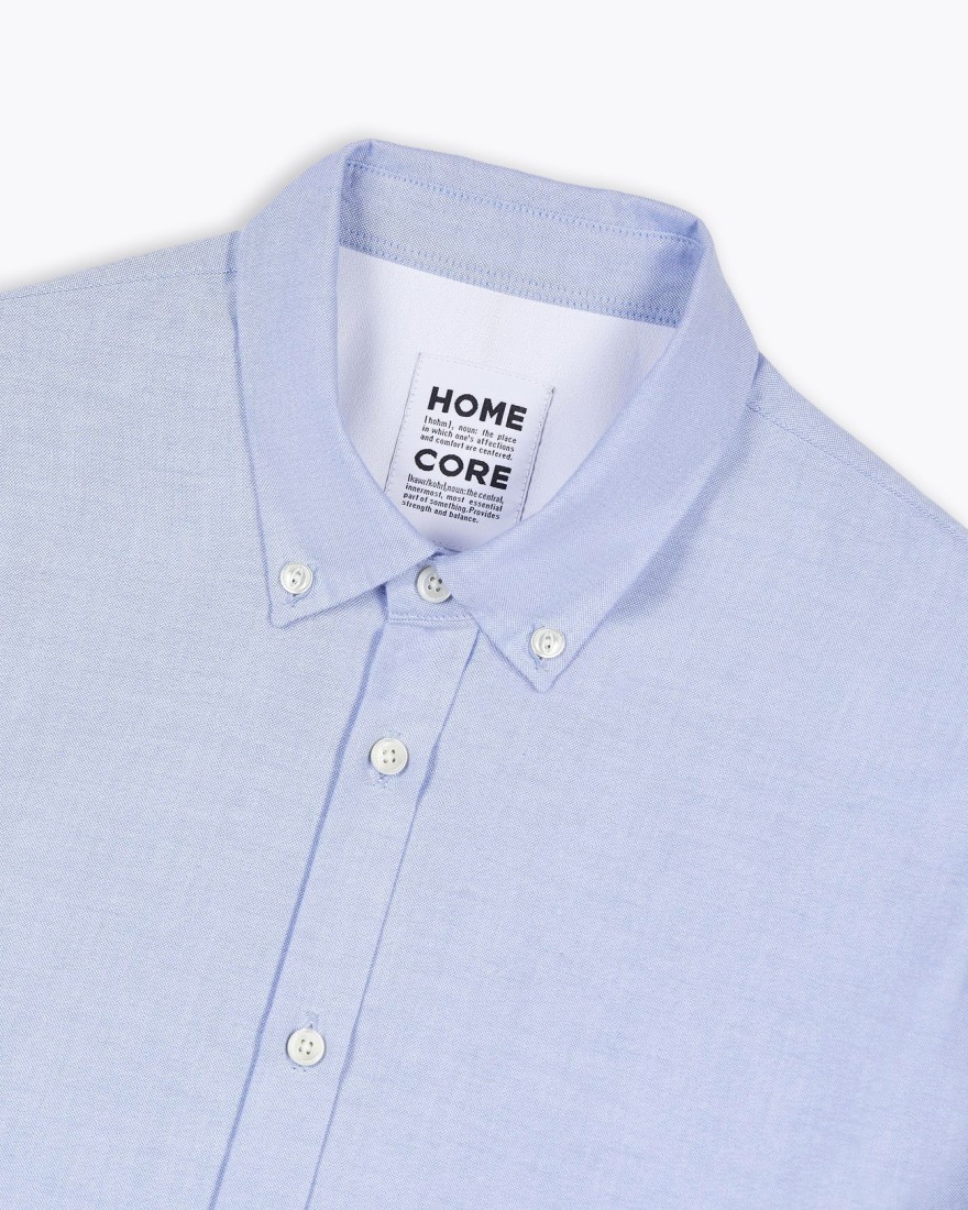 Chemise Tokyo Oxford  Sky Blue Homecore