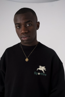 Premium Black Crewneck Goodies Sportive