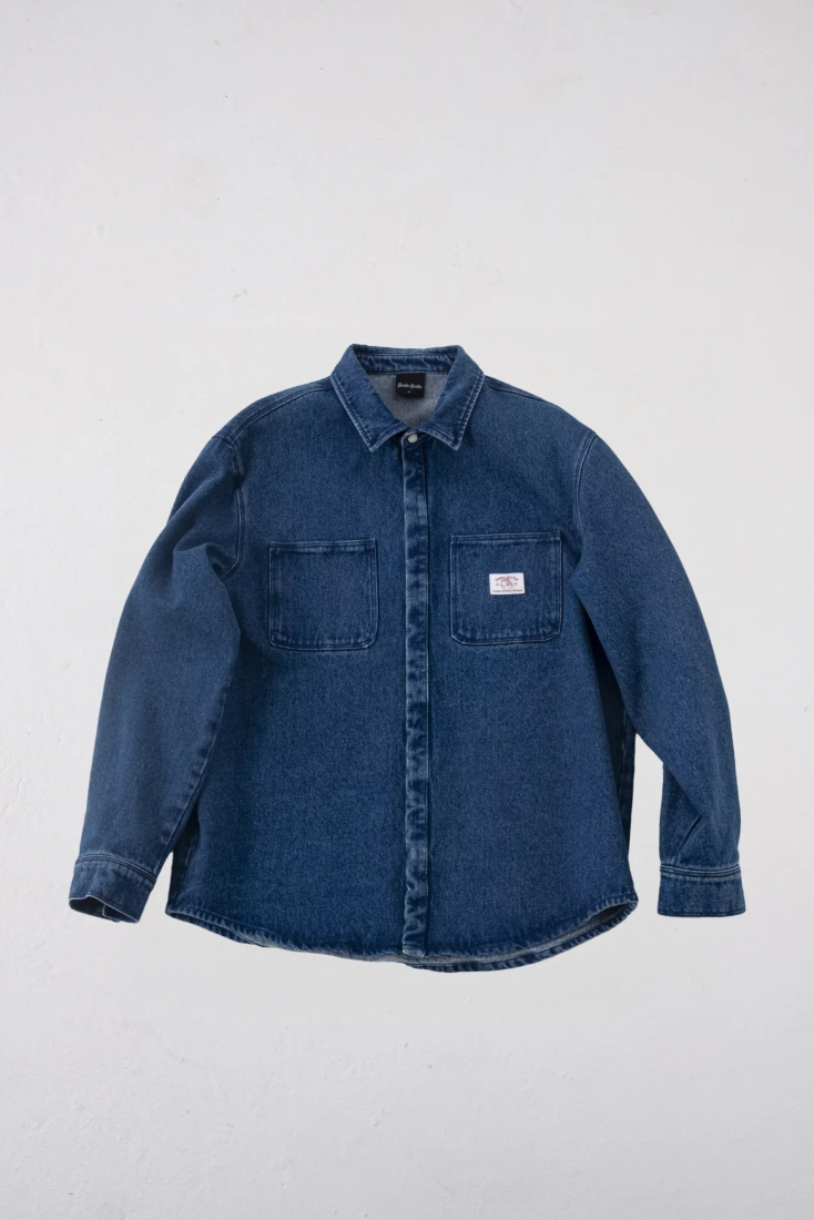 Daily Denim Overshirt Navy Goodies Sportive