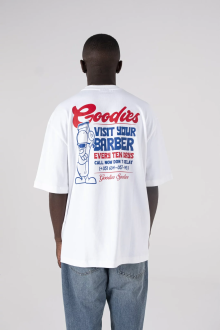 Barber Tee White Goodies Sportive