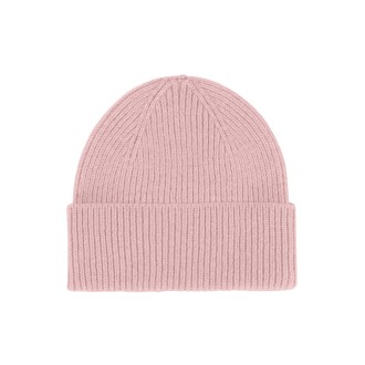 Merino Wool Beanie Faded Pink Colorful Standard