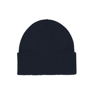 Merino Wool Beanie Navy Blue Colorful Standard