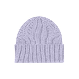 Merino Wool Beanie Soft Lavender Colorful Standard