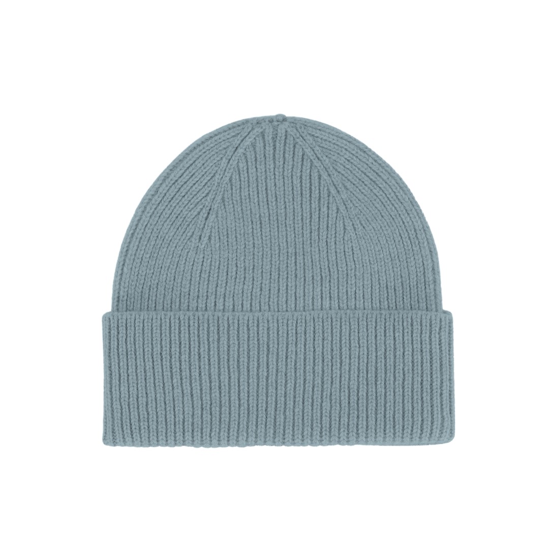 Merino Wool Beanie Stone Blue Colorful Standard