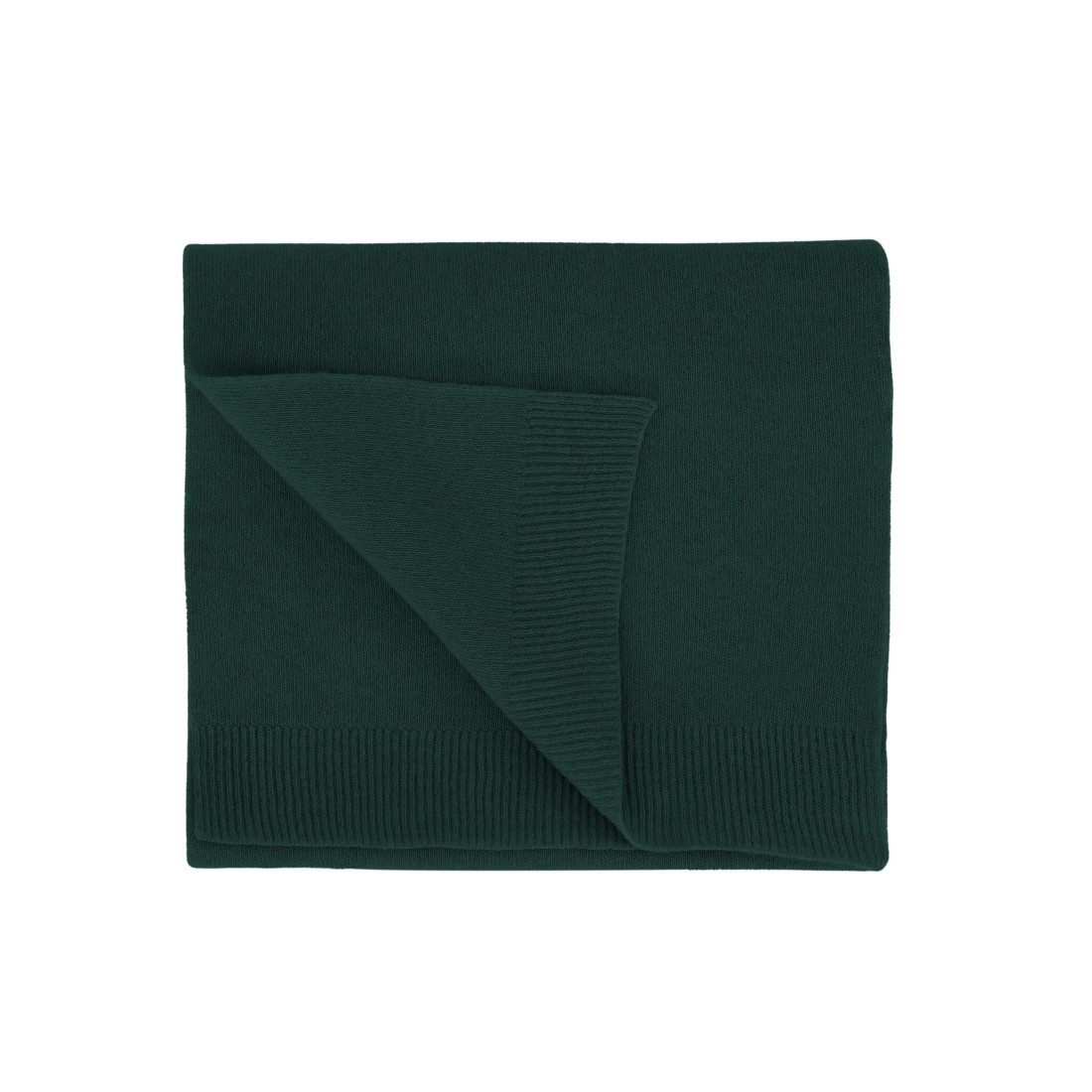 Merino Wool Scarf Emerald Green Colorful Standard