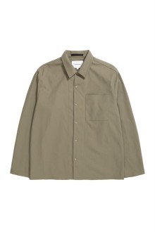 Carsten Solotex Twill Shirt L/S Sediment Green Norse Projects