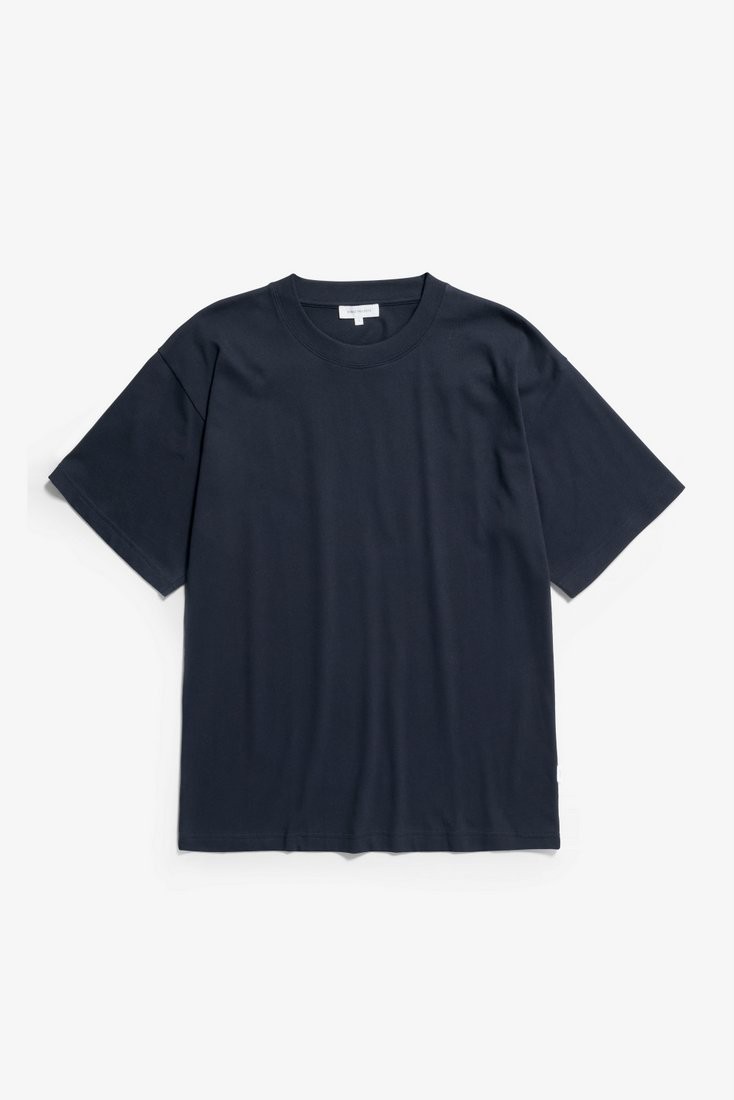 Norse Standard Heavy Loose T-Shirt Dark Navy Norse Projects