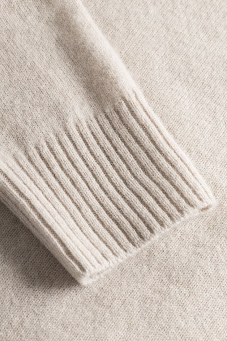 Norse Standard Merino Lambswool Sweater Oatmeal Norse Projects