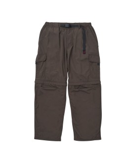 Convertible Micro Ripstop Pant Deep Brown Gramicci