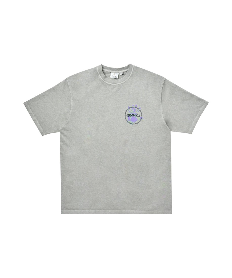 Climbers Hand Tee Pigment Slate Gramicci