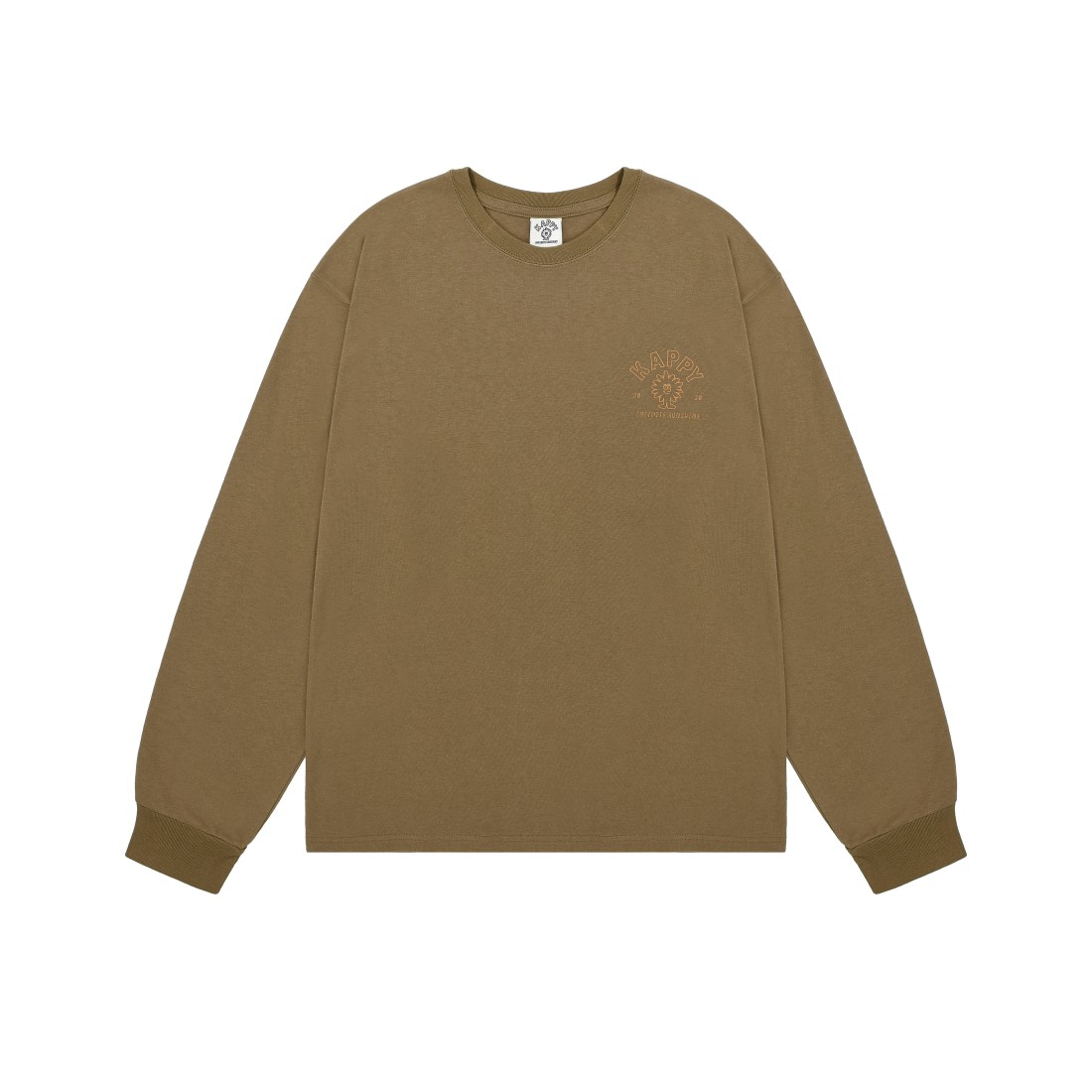 Kappy Sunshine Long Sleeve Brown UNISEX Kappy Design