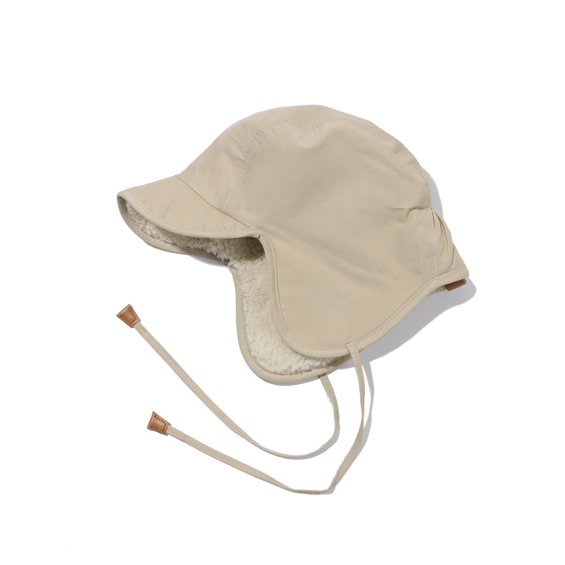 Reversible Trooper Hat Beige UNISEX Kappy Design