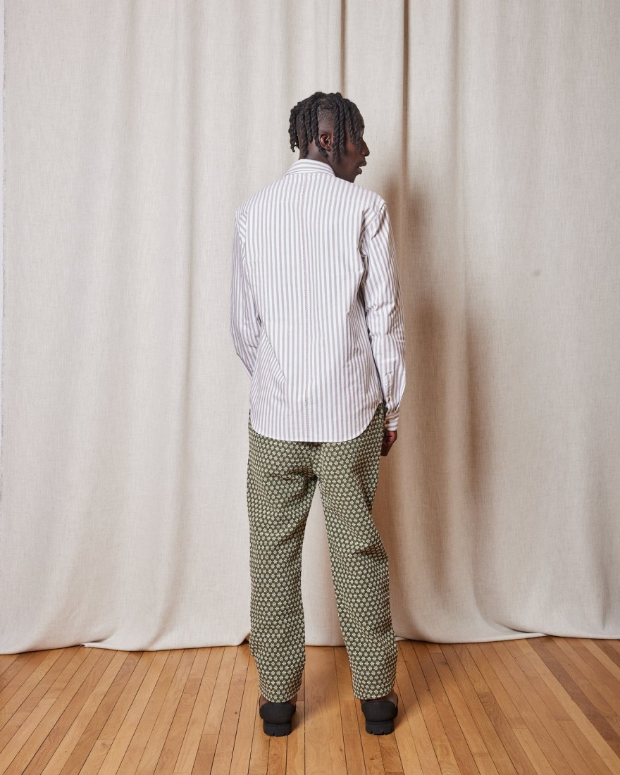 Tokyo Slant Khaki Stripes Homecore