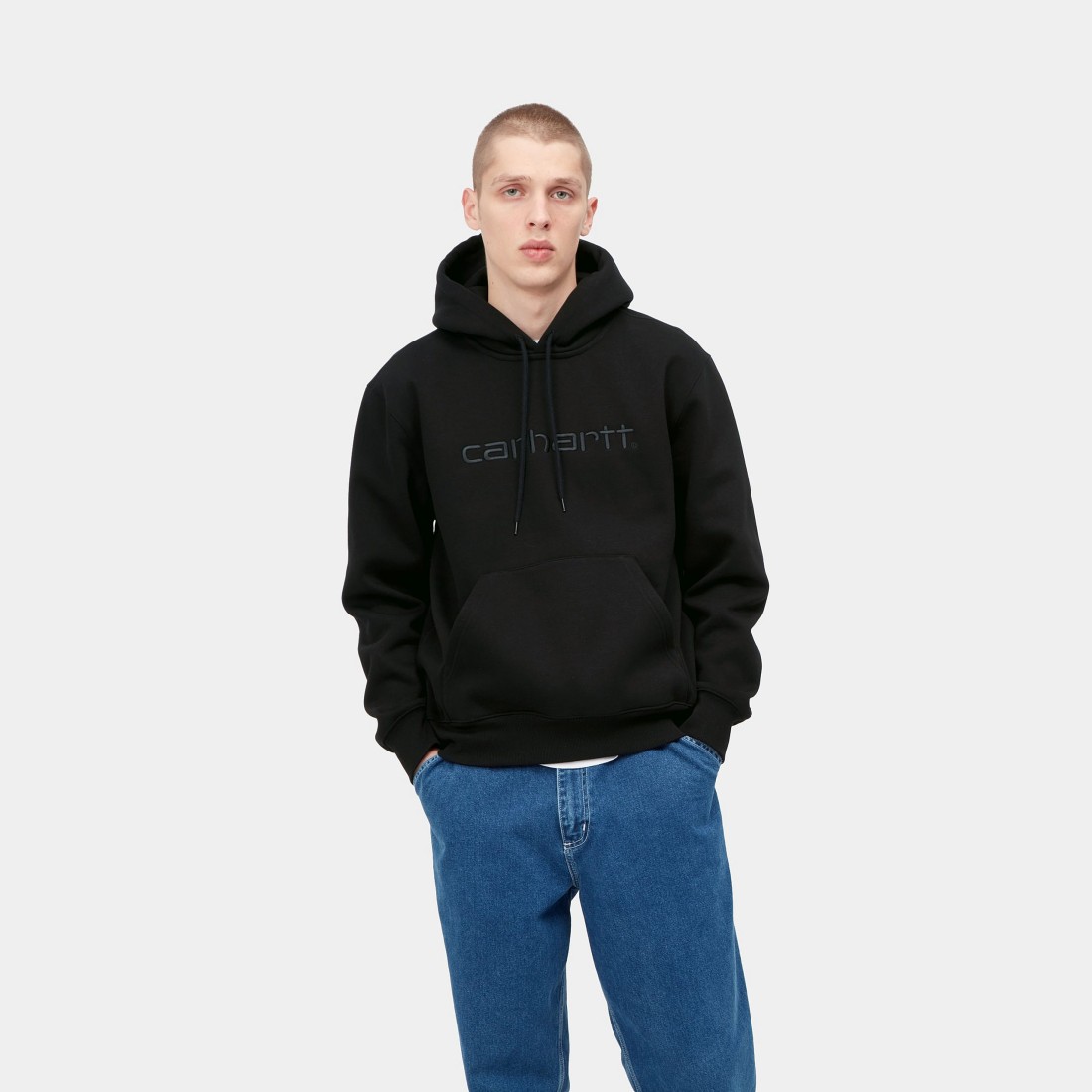 Hooded Carhartt Sweat Black / Black Carhartt WIP