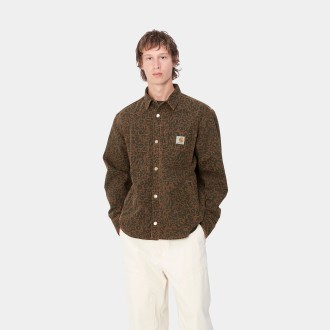 Conro Shirt Jac Camo Leo, Tamarind / Tamarind Carhartt WIP