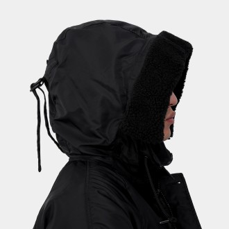 Hooded Olten Parka Black Carhartt WIP