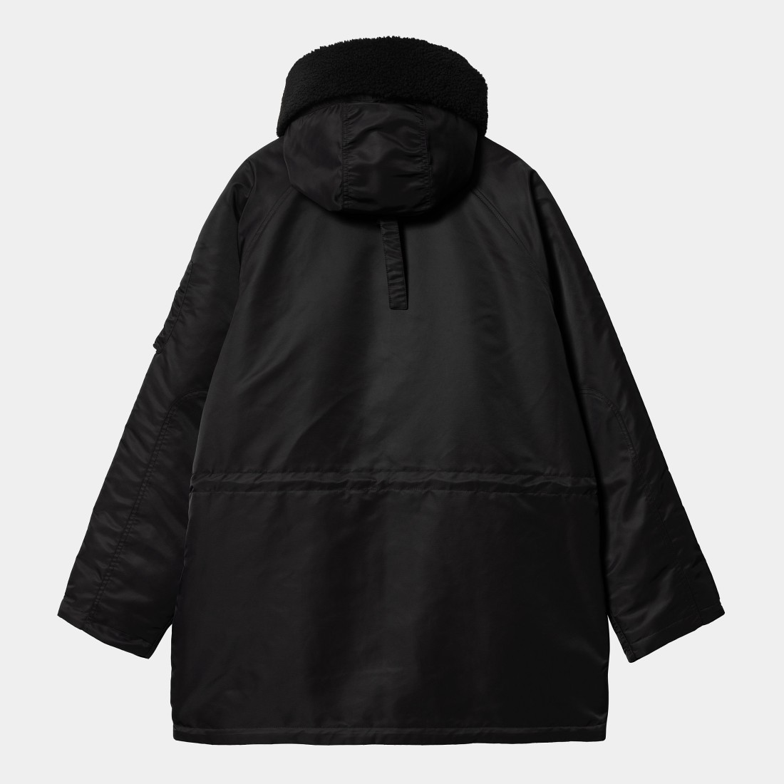 Hooded Olten Parka Black Carhartt WIP