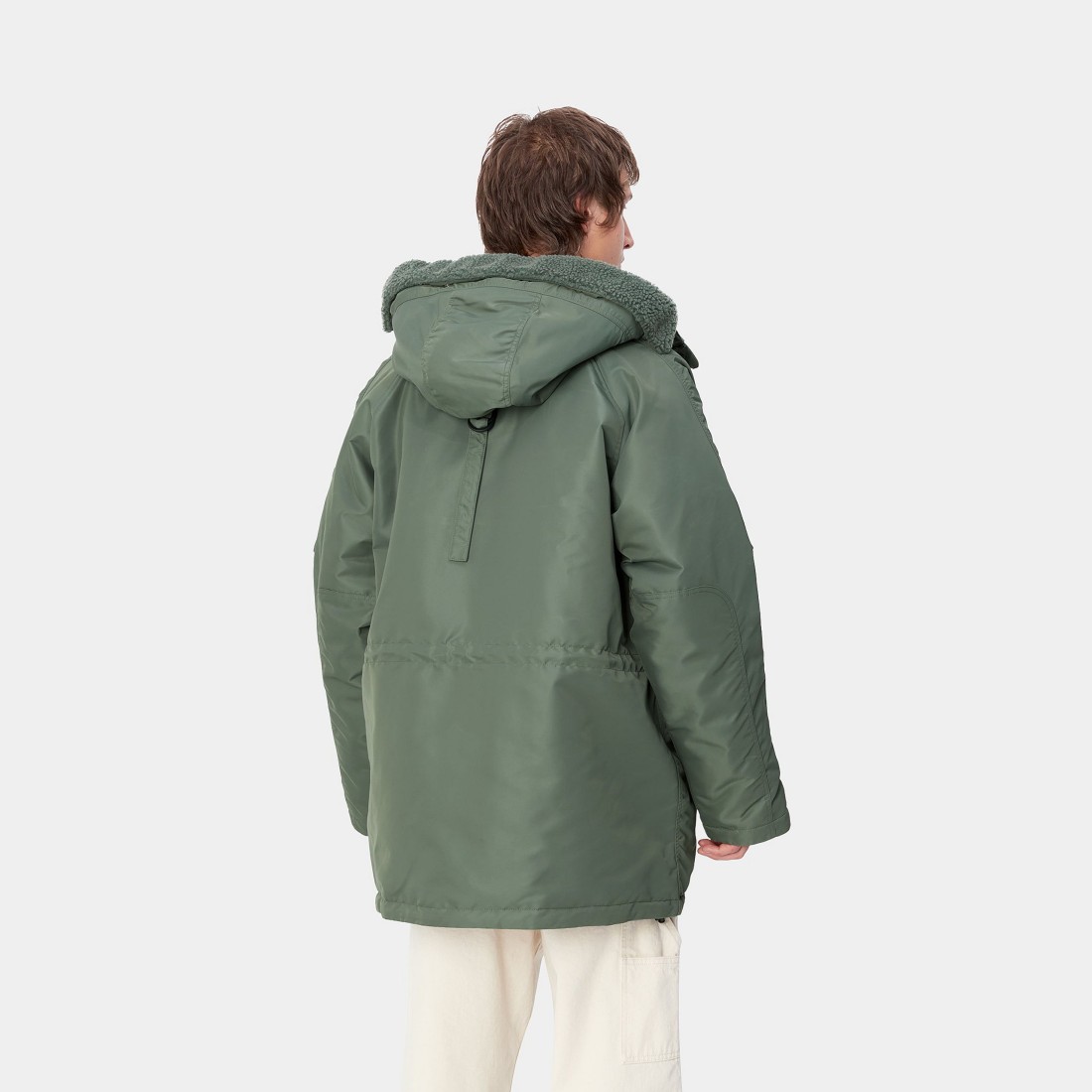 Hooded Olten Parka Duck Green Carhartt WIP