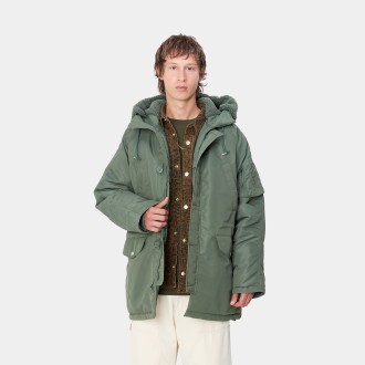 Hooded Olten Parka Duck Green Carhartt WIP