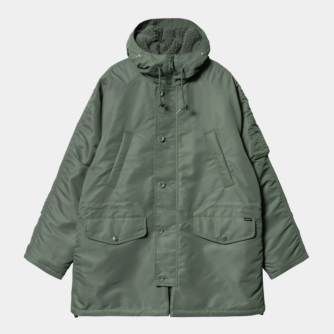 Hooded Olten Parka Duck Green Carhartt WIP