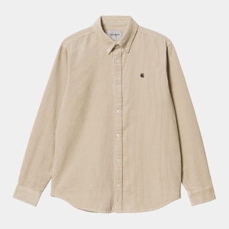 L/S Madison Cord Shirt Wall / Black Carhartt WIP