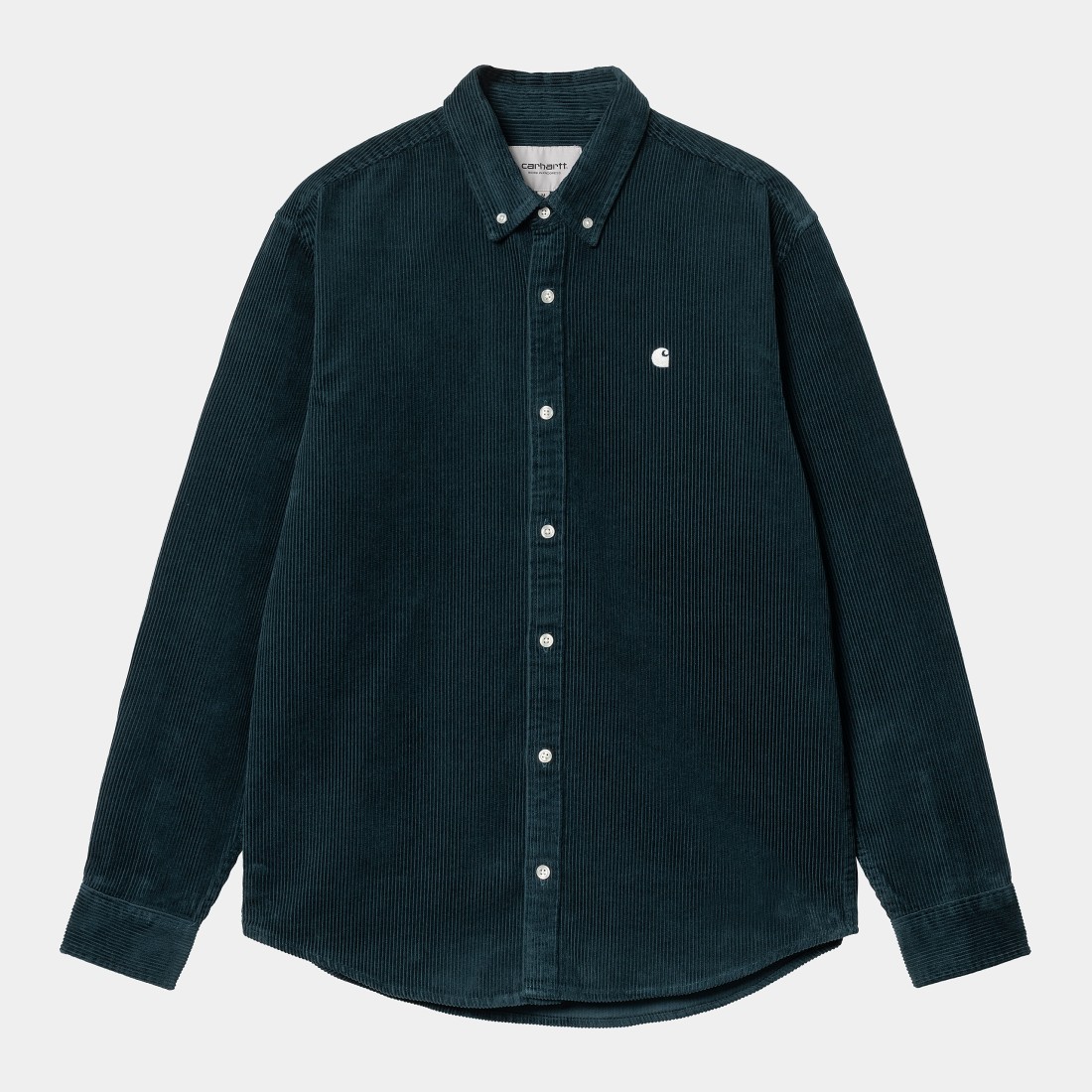 L/S Madison Cord Shirt Duck Blue / Wax Carhartt Wip