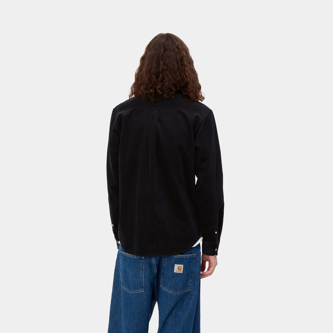 L/S Madison Cord Shirt Wall / Black Carhartt WIP