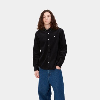 L/S Madison Cord Shirt Wall / Black Carhartt WIP