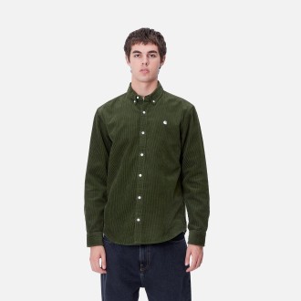 L/S Madison Cord Shirt Tarragon / Wax Carhartt WIP