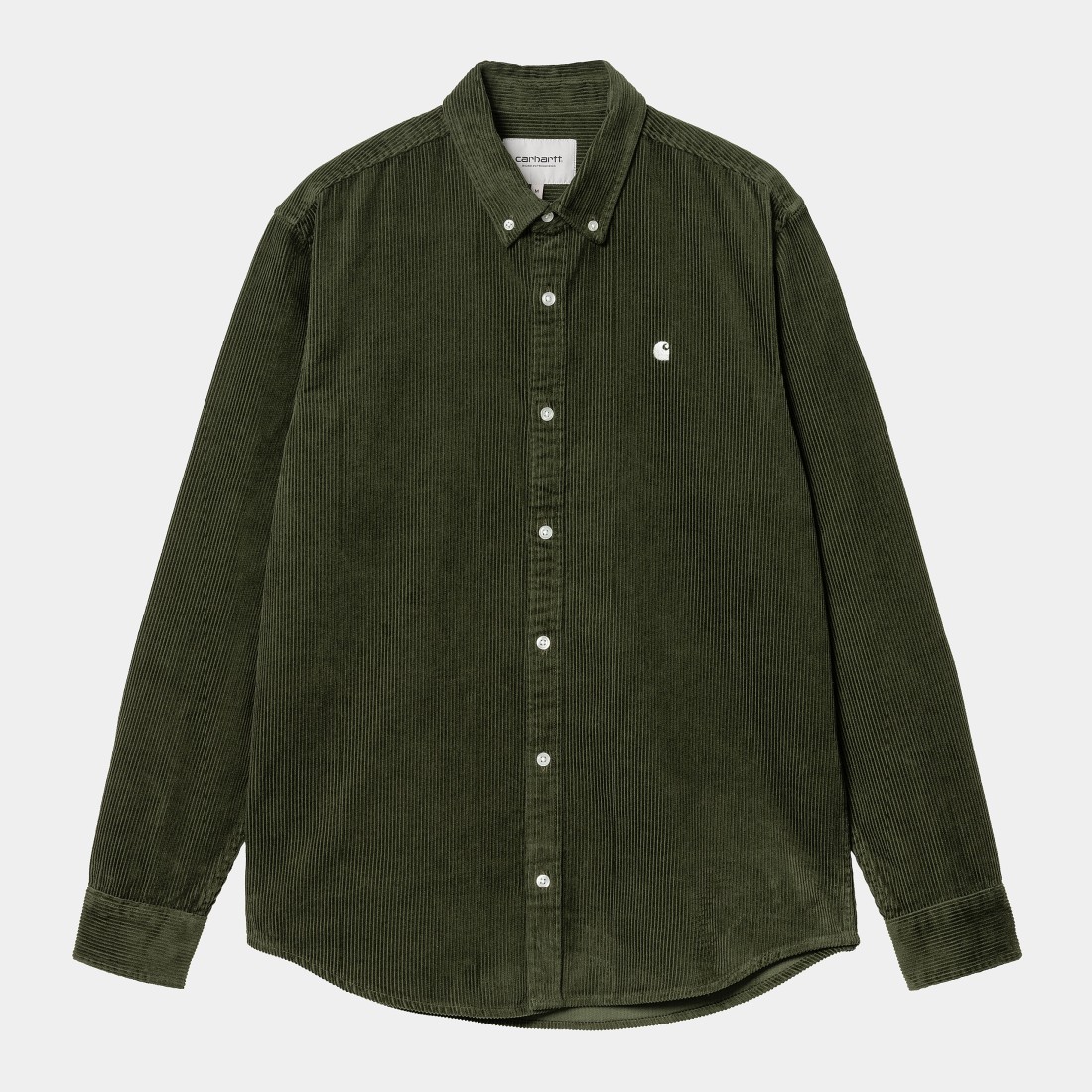 L/S Madison Cord Shirt Tarragon / Wax Carhartt WIP