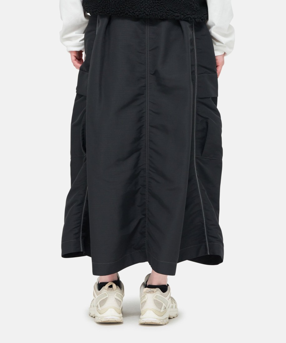 Gramicci x and Wander Ripstop Voyager Skirt Black Gramicci