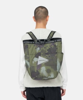 Gramicci x And Wander Padded 2Way Pack Camo Gramicci