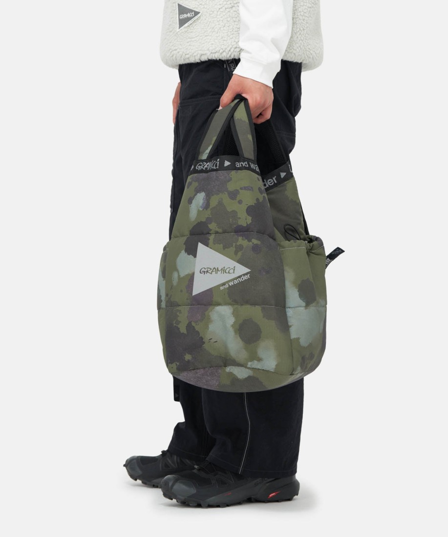 Gramicci x And Wander Padded 2Way Pack Camo Gramicci