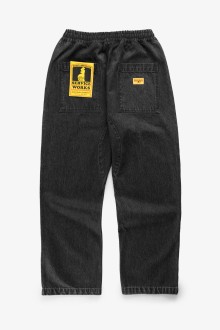 Denim Chef Pants Black Service Works