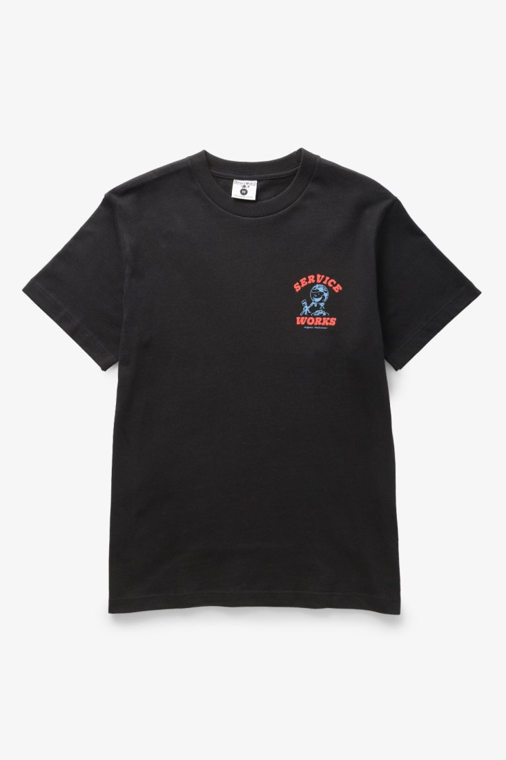 Organic Chefswear Tee Black Service Works