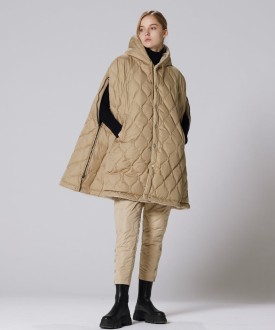 UNISEX Military Down Cape Coyote / Beige Taion