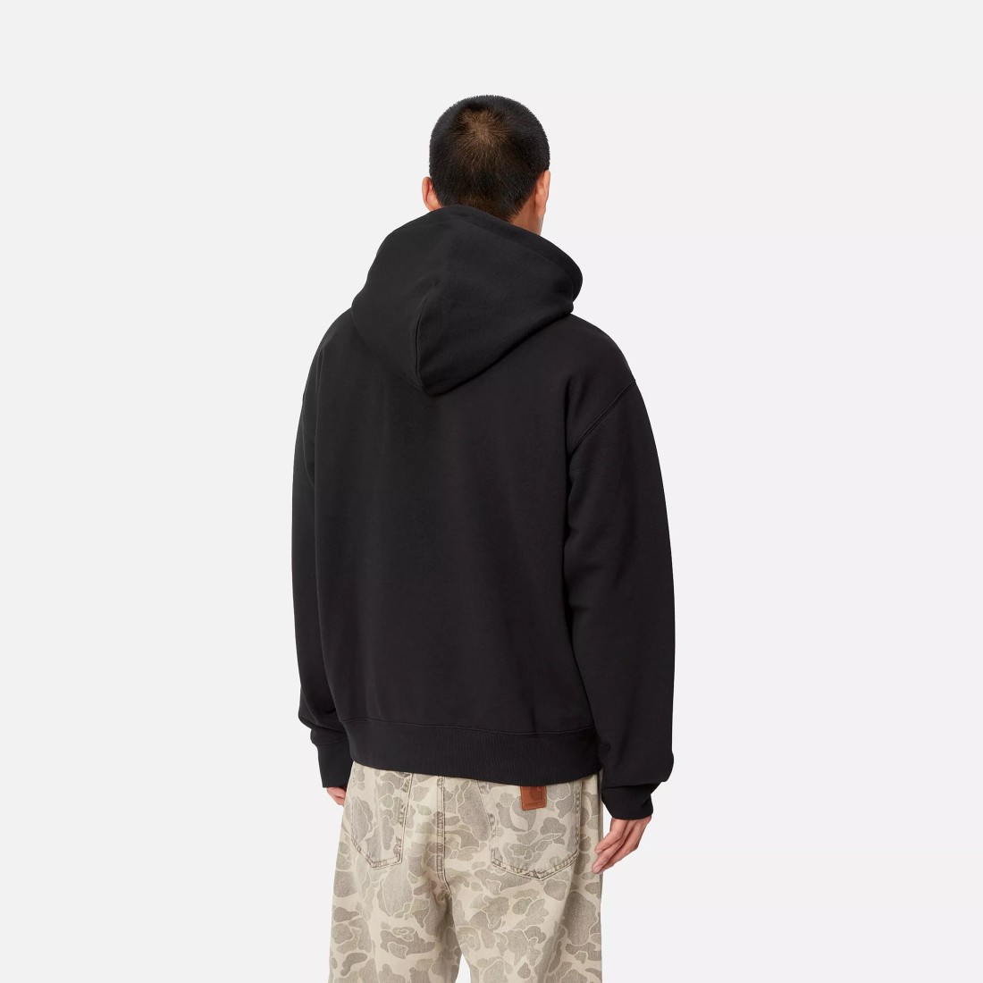 Hooded Brown Ducks Sweat Black Carhartt WIP