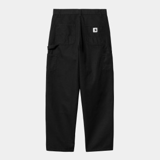 W' Brandon Double Knee Pant Black Rinsed Carhartt WIP